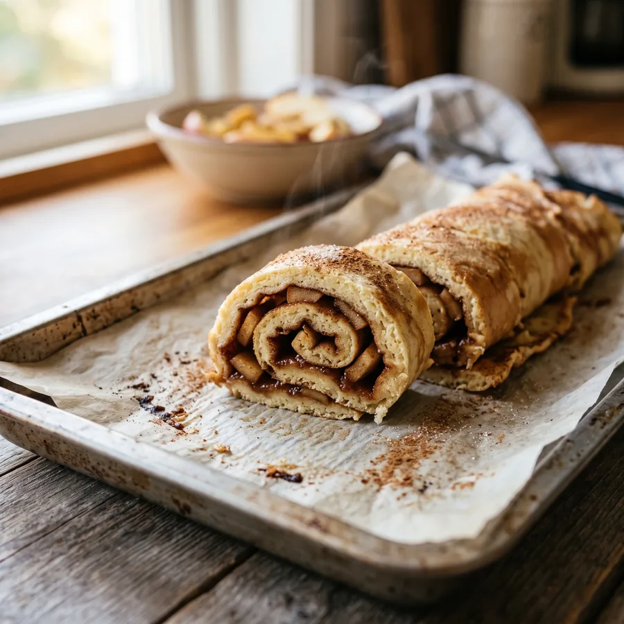 Apfel-Zimt-Ofenpfannkuchen