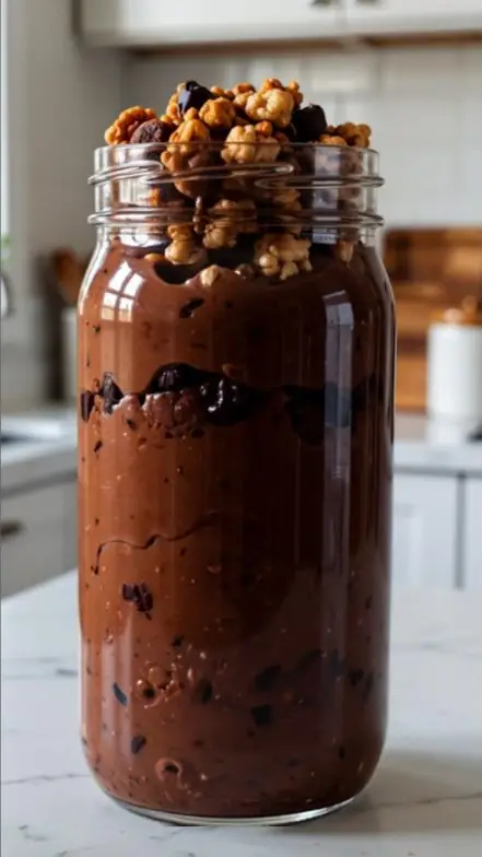 Schoko Crunch Overnight Oats