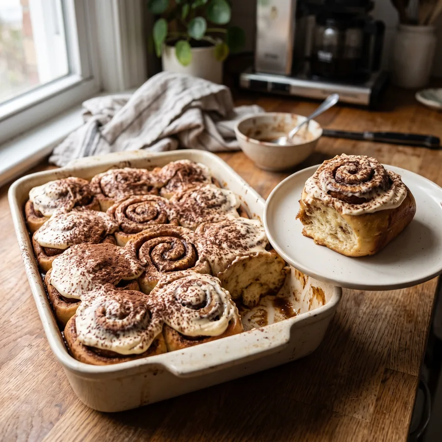 Tiramisu-Zimtschnecken
